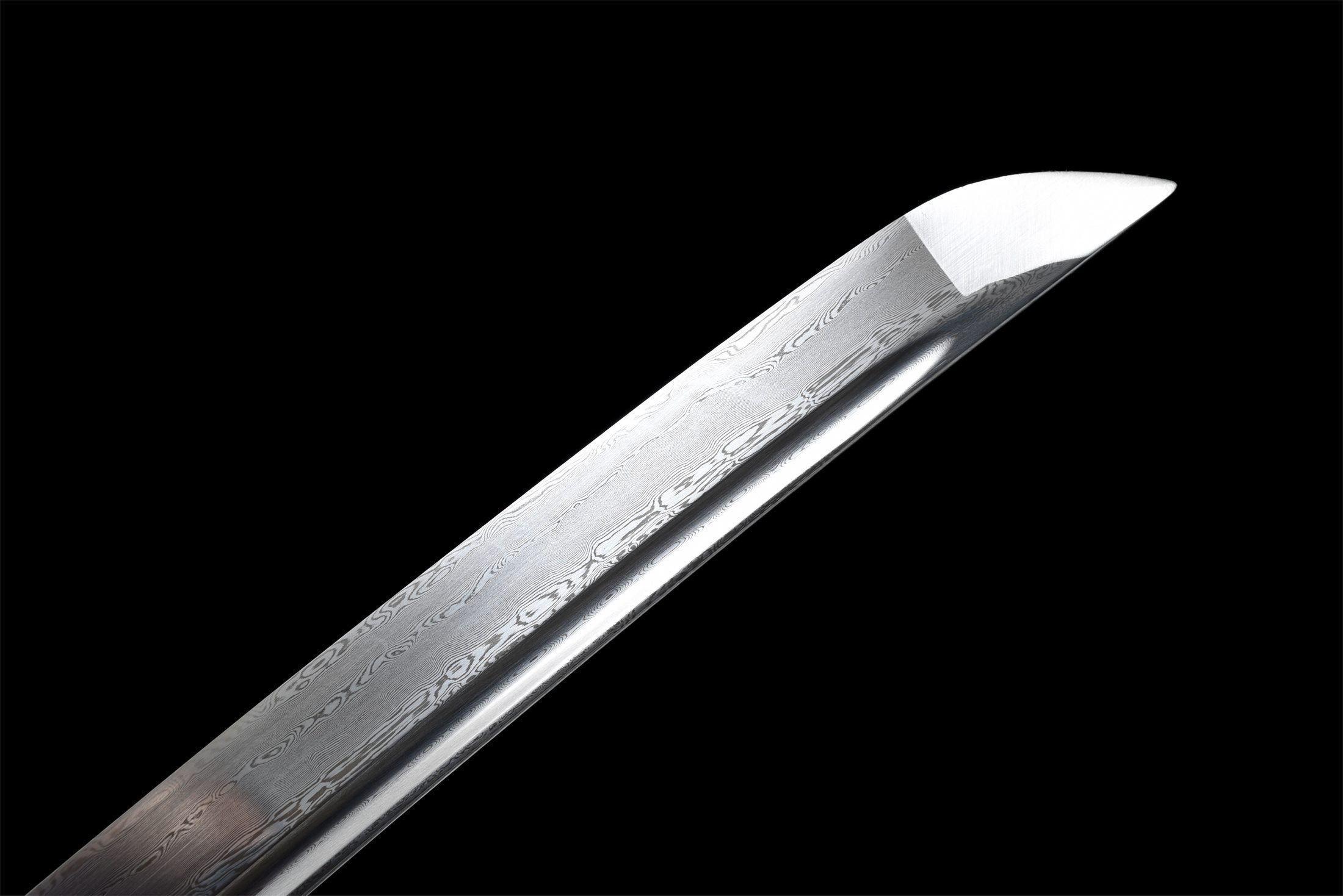 Damascus Wakizashi