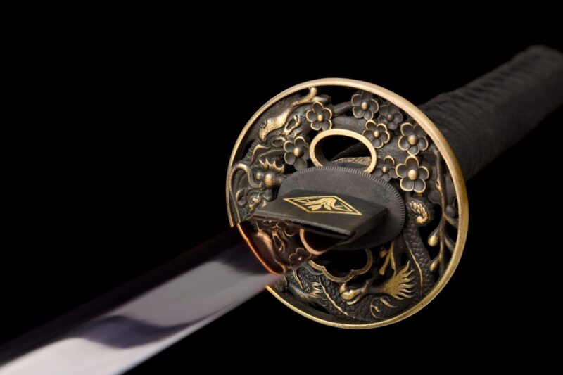 Aohazumi Katana Sword (青刃墨) – Blue Blade