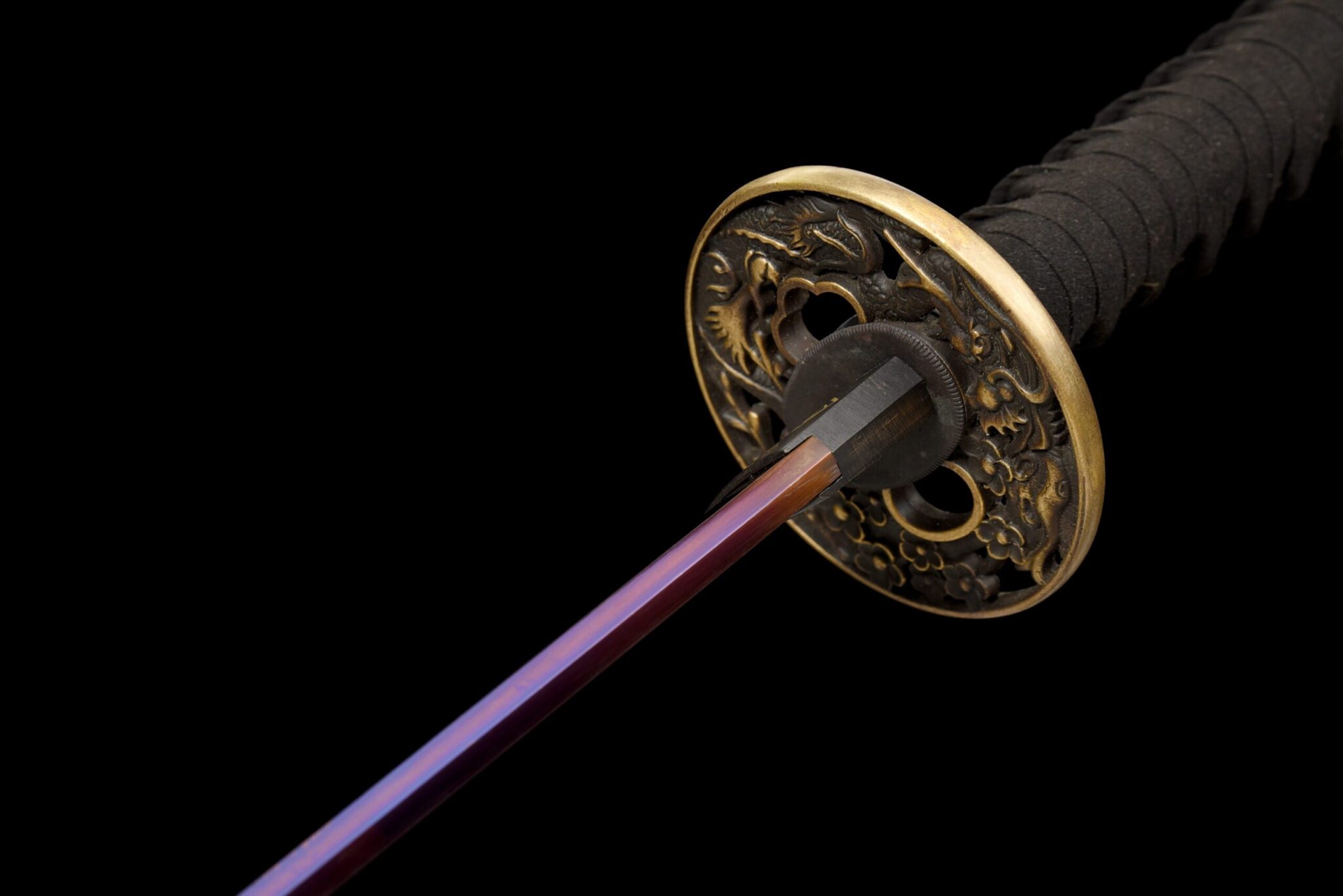 Aohazumi Katana Sword (青刃墨) – Blue Blade