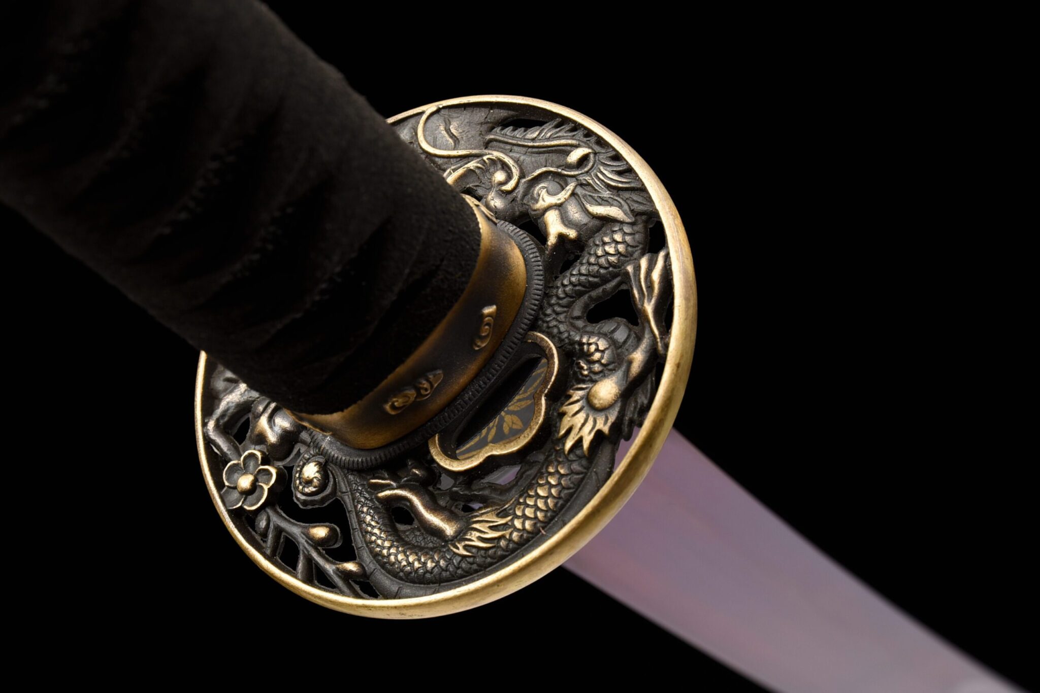 Aohazumi Katana Sword (青刃墨) – Blue Blade