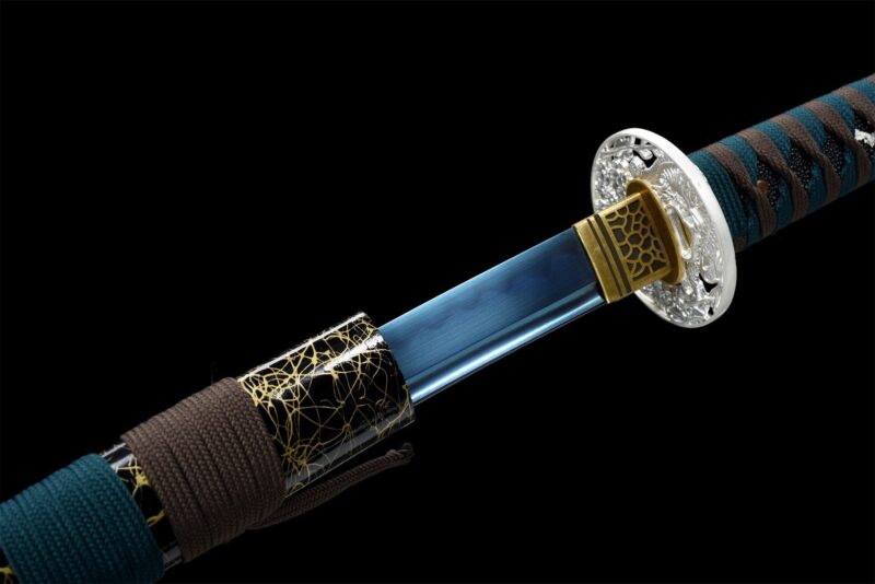 Aokiba Katana Sword (青牙) – Blue Fang