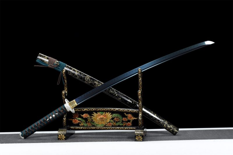 Aokiba Katana Sword (青牙) – Blue Fang