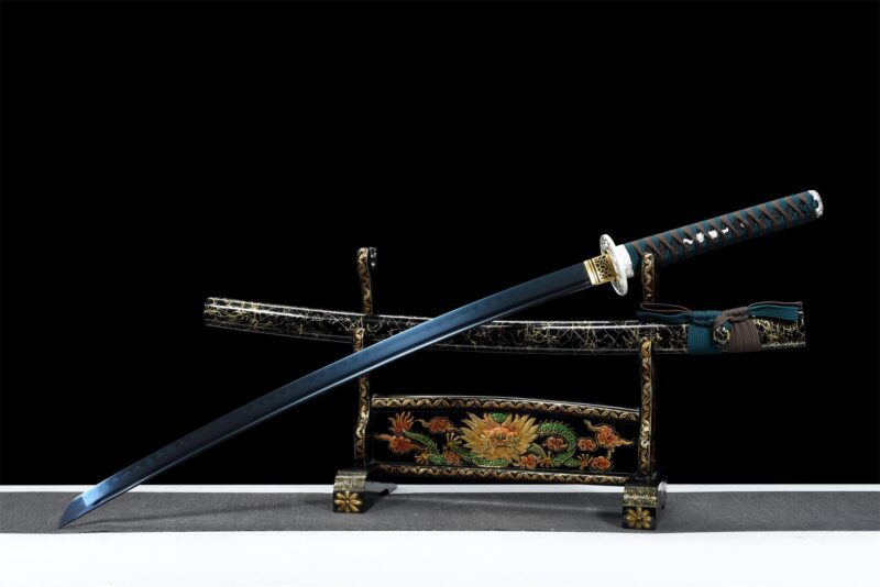 Aokiba Katana Sword (青牙) – Blue Fang