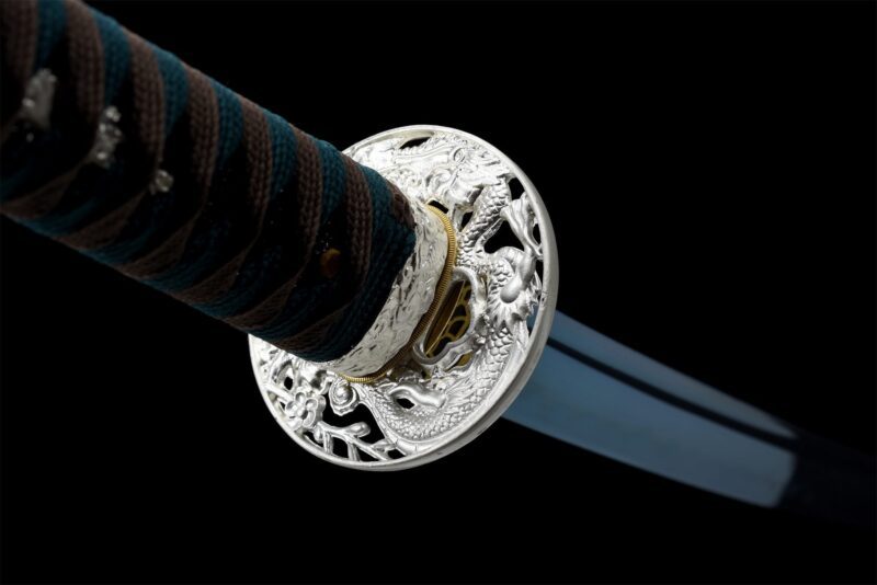 Aokiba Katana Sword (青牙) – Blue Fang