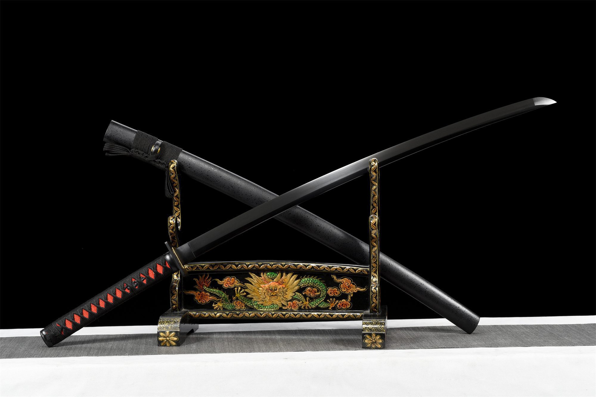 Black Blade Katana Sword