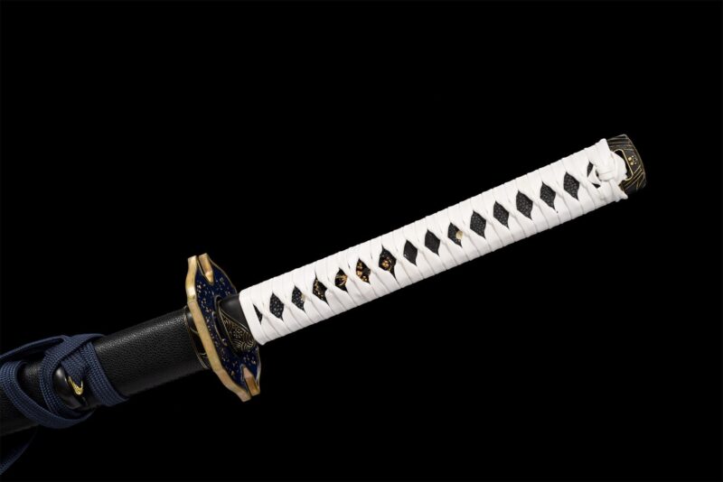 Black And White Katana Sword