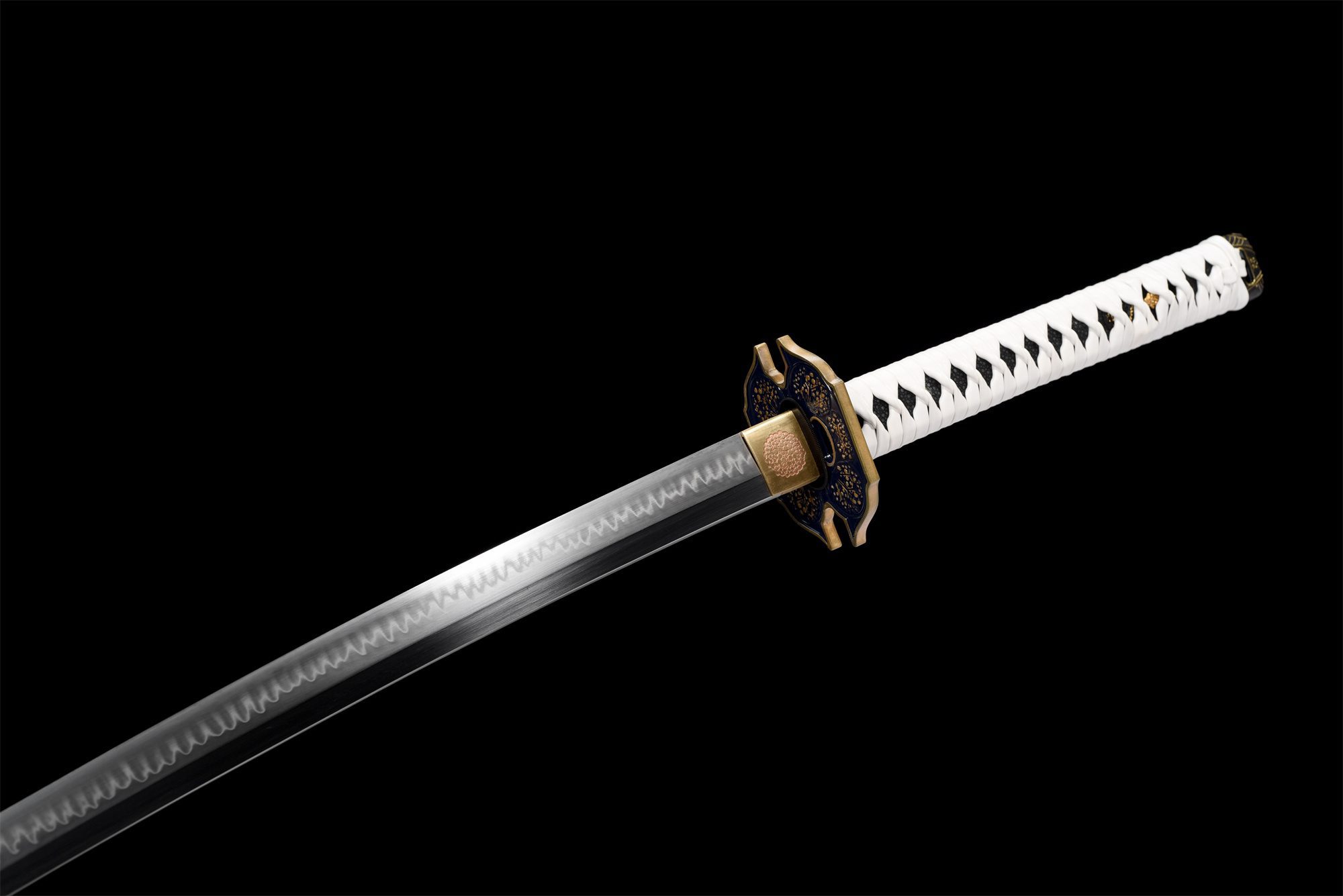 Black And White Katana Sword