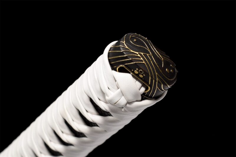 Black And White Katana Sword