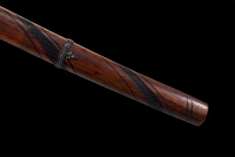 Damascus Katana Sword With Real Hamon