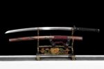Damascus Katana Sword With Real Hamon Damascus Katana Sword With Real Hamon