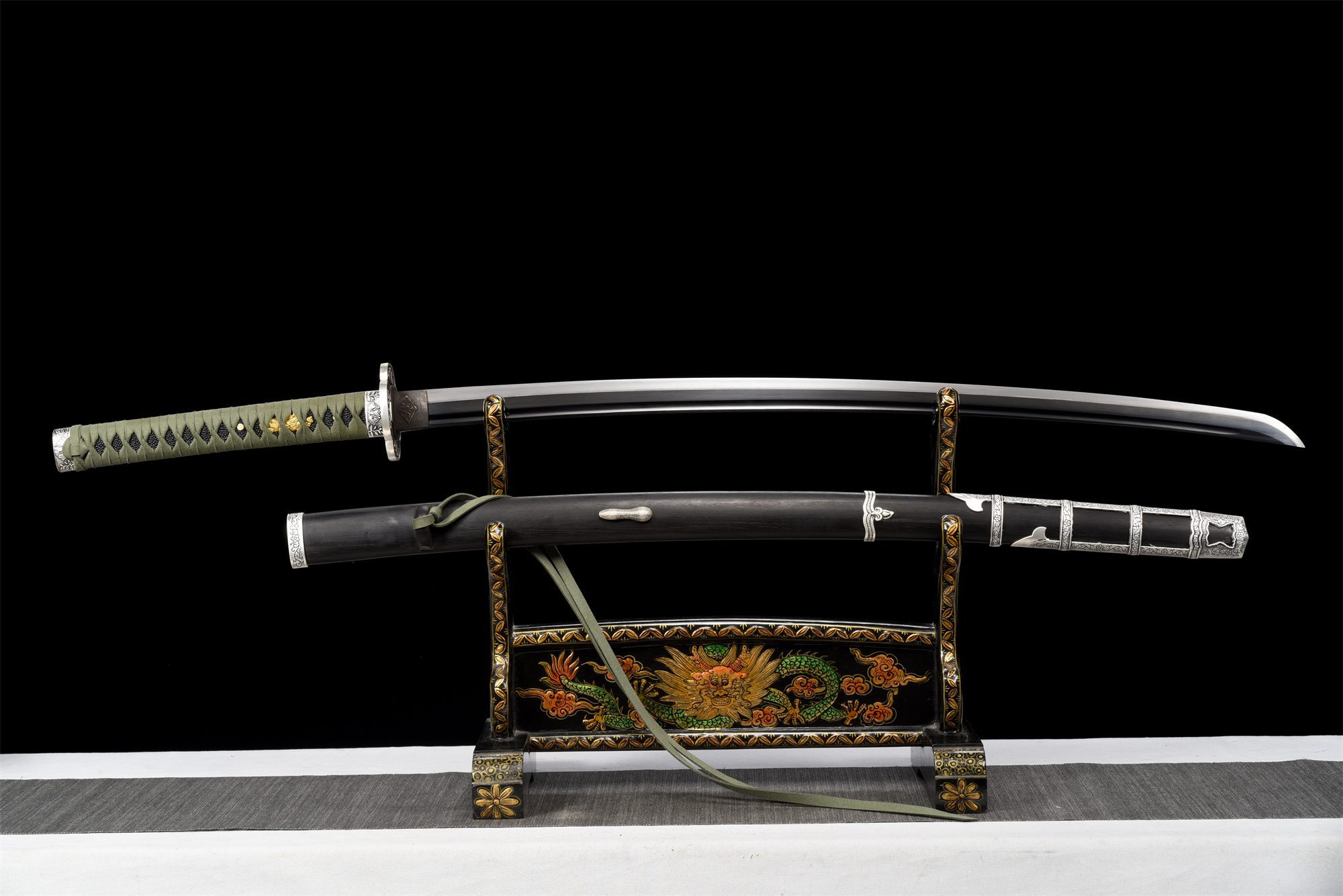 Ginmidori Katana Sword (銀緑) – Silver Green