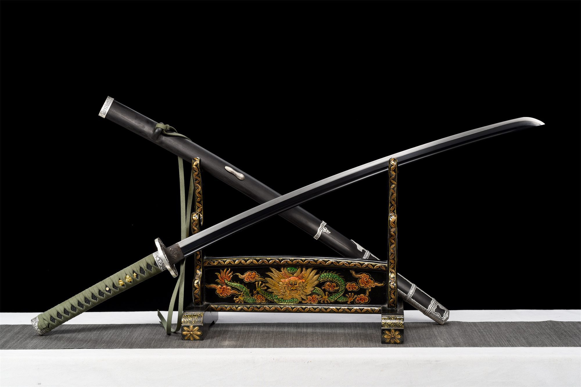 Ginmidori Katana Sword (銀緑) – Silver Green
