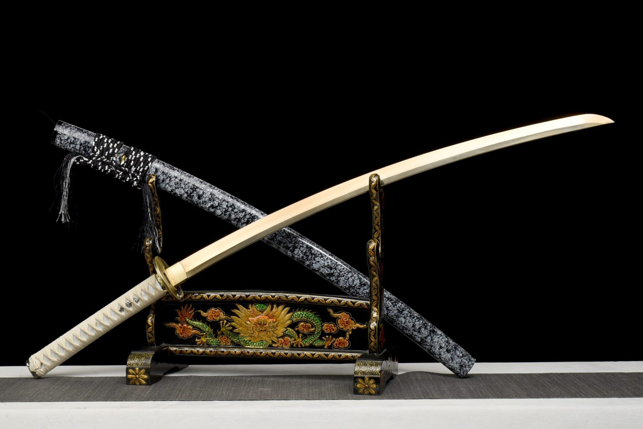 Golden Blade Katana Sword