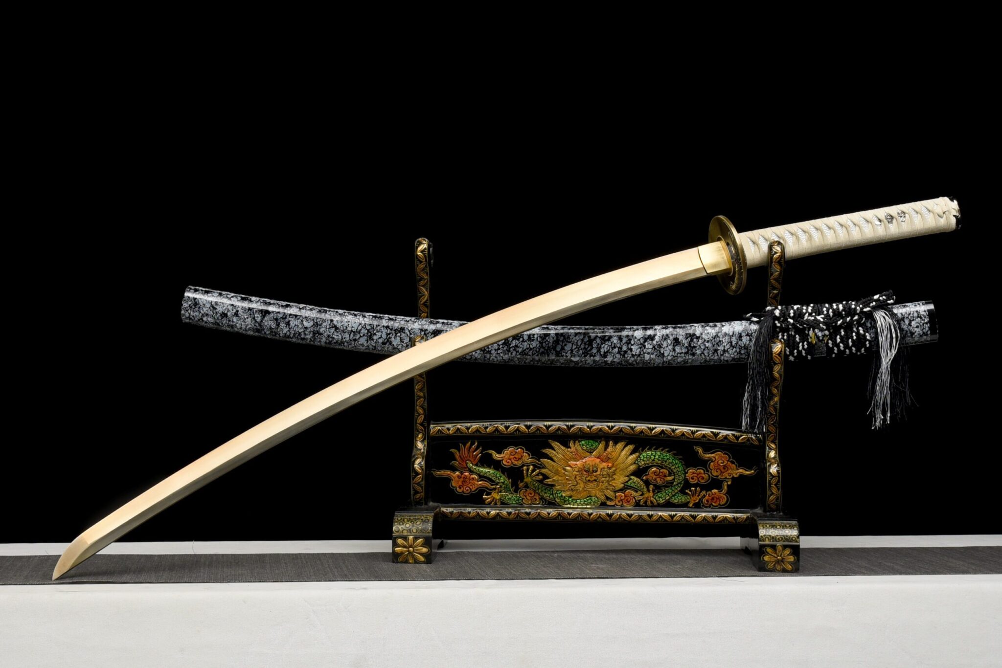 Golden Blade Katana Sword