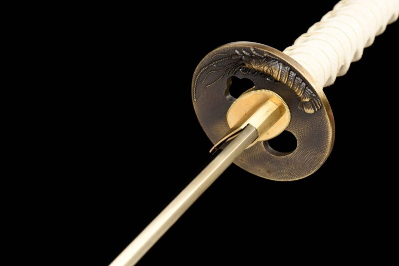 Golden Blade Katana Sword