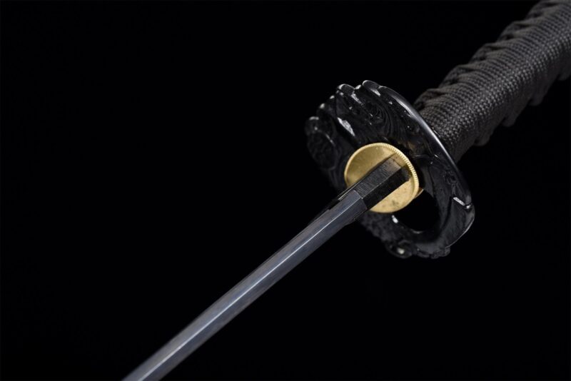 Kokubyaku Katana Sword (黒白) – Black And White
