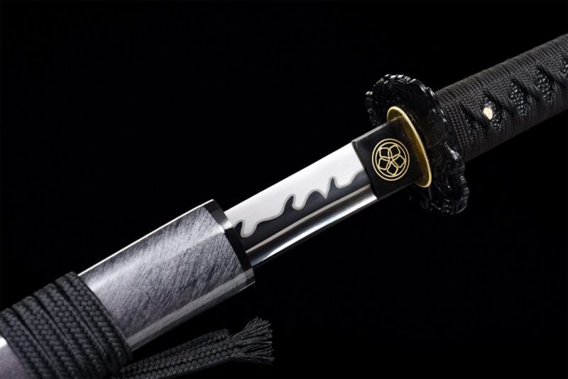 Kokubyaku Katana Sword (黒白) – Black And White