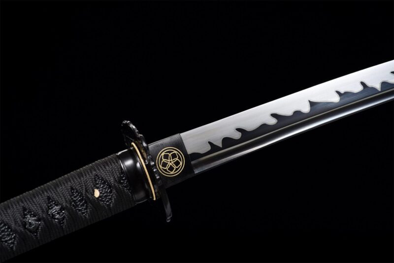 Kokubyaku Katana Sword (黒白) – Black And White