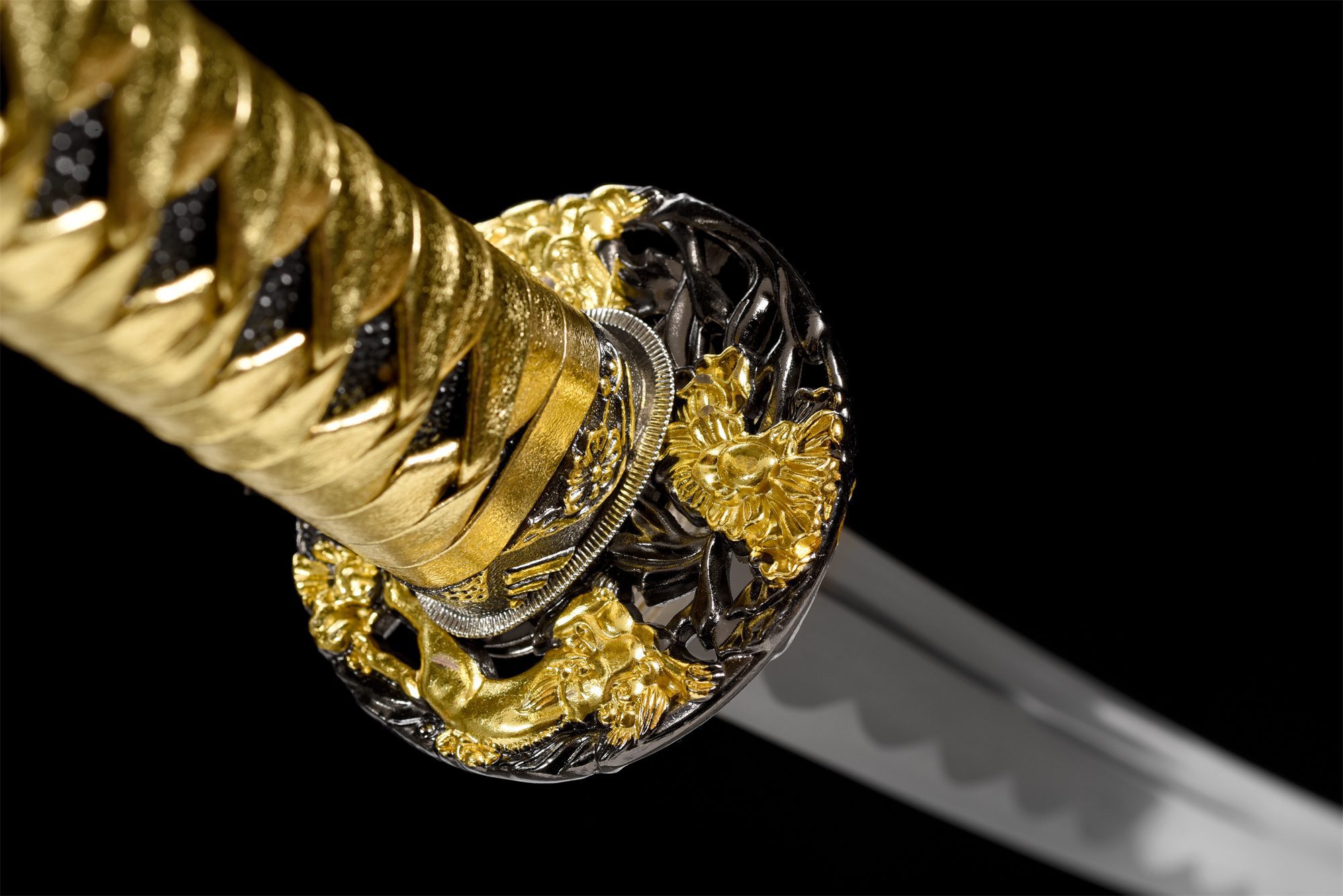 Kurokin Katana Sword (黒金) – Black Gold