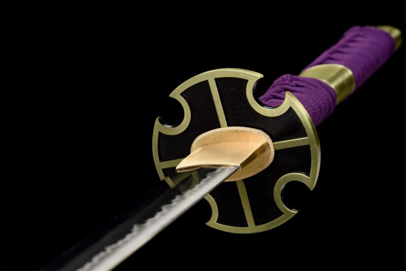 Luffy Nidai Kitetsu Katana Sword One Piece