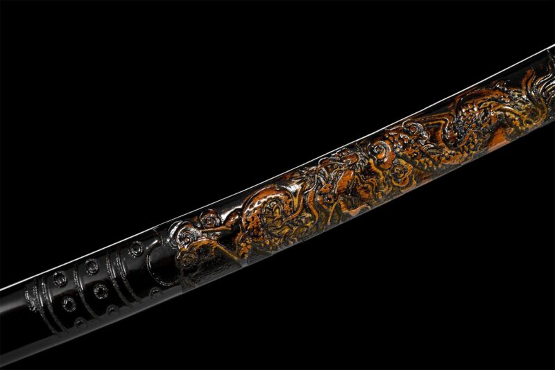 Night Dragon Katana Sword