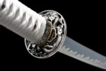 Silver Katana Sword Silver Katana Sword