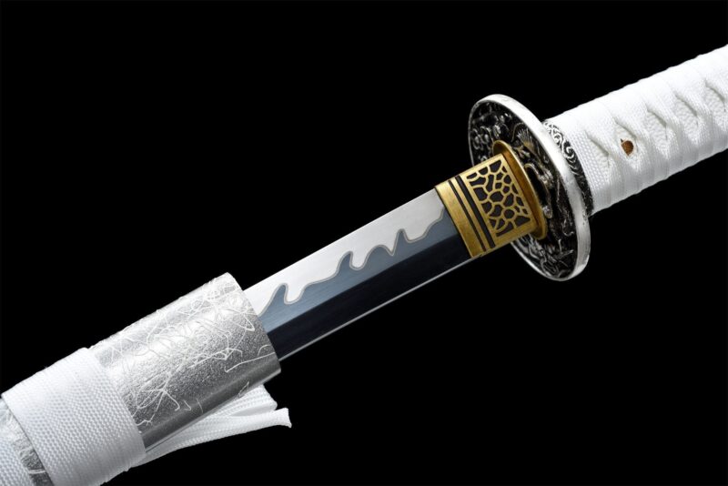 Silver Katana Sword Silver Katana Sword