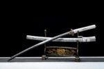 Silver Katana Sword Silver Katana Sword