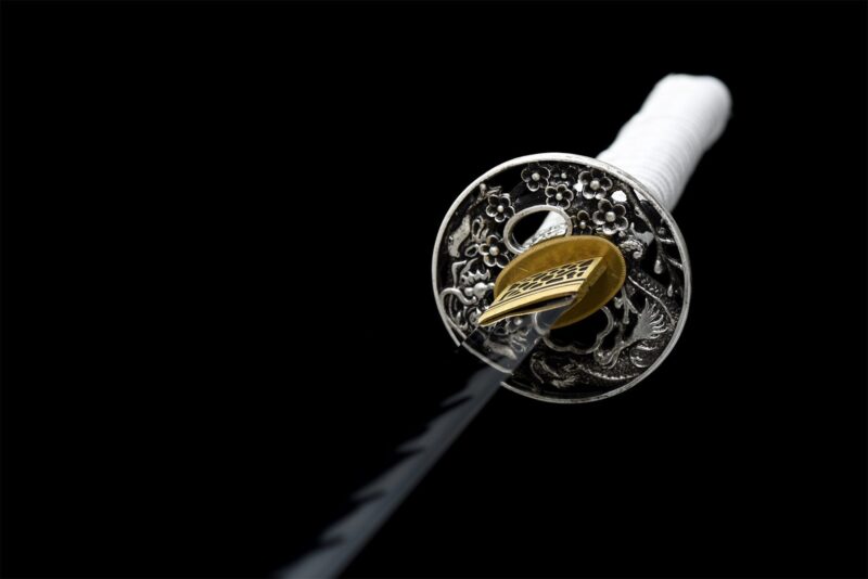Silver Katana Sword