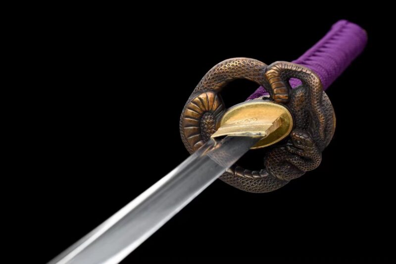 Murasaki Hebi Katana Sword (紫蛇) – Purple Snake