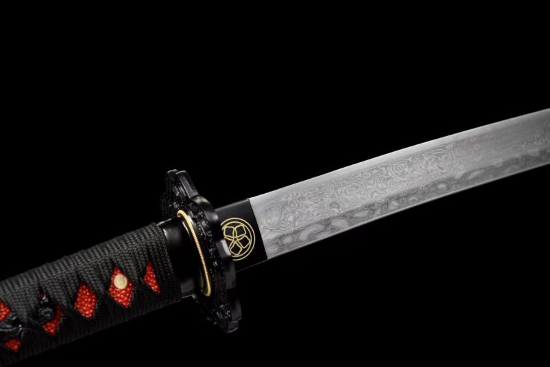 Shikihana Katana Sword (紫花) – Deep Red Flower